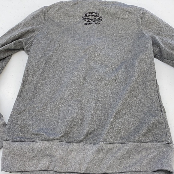Men’s Harley Davidson quarter zip pull over size medium Abernathy’s Tennessee - Picture 5 of 5